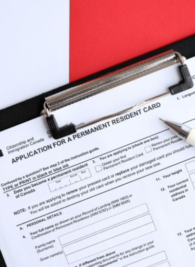 permanent residency application